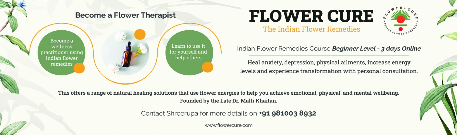 Flower cure - The Indian flower cure remedies